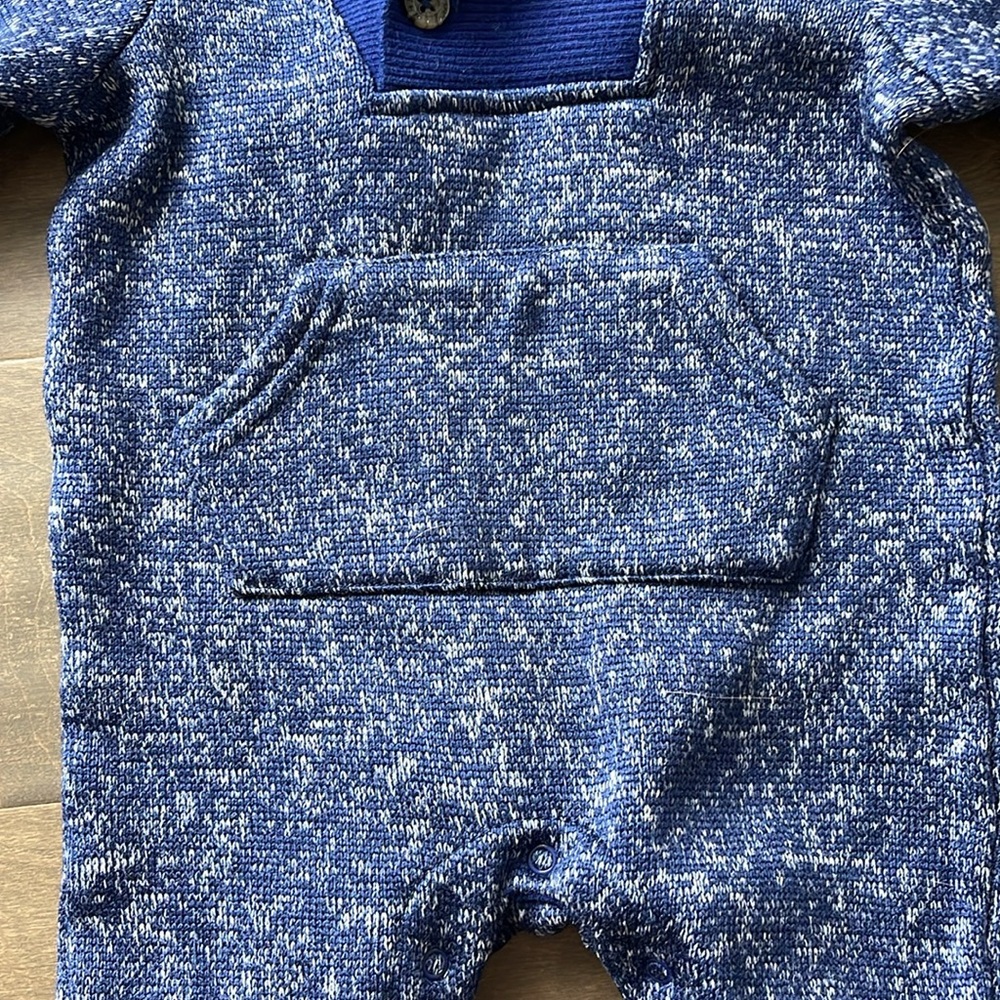 Baby Cat&Jack 3-6 Winter Romper - Picture 3 of 8